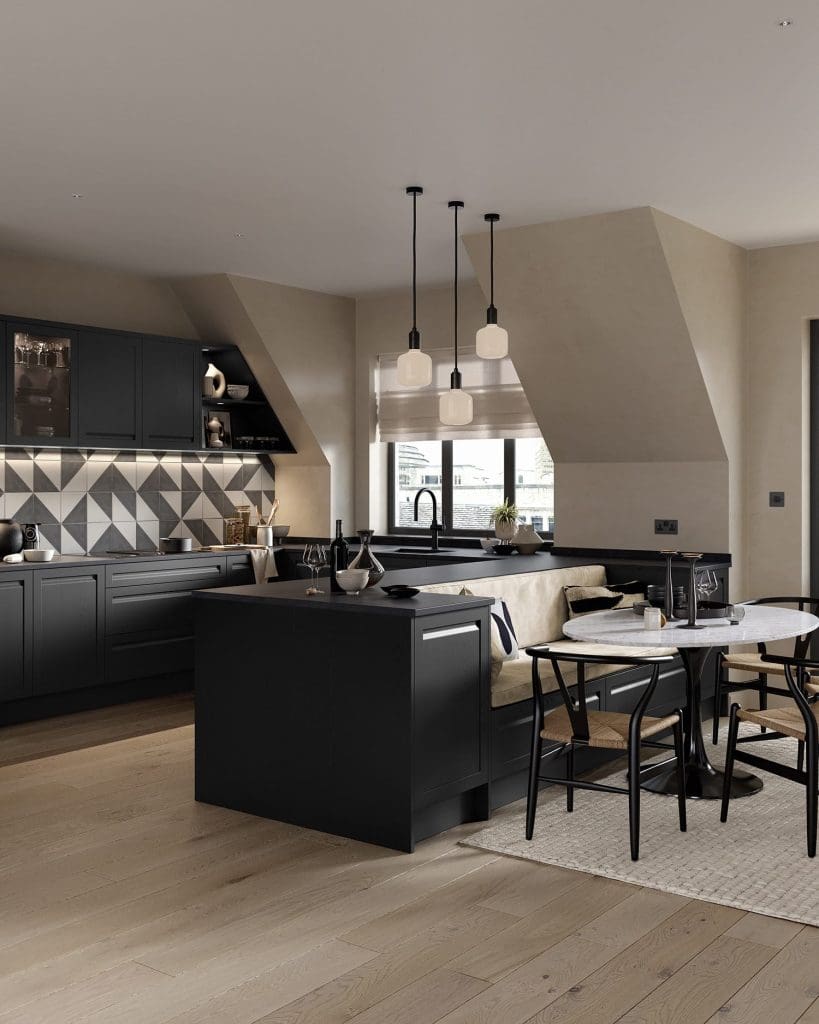 Harborne Graphite Cameo 1 | Aristocraft Kitchens