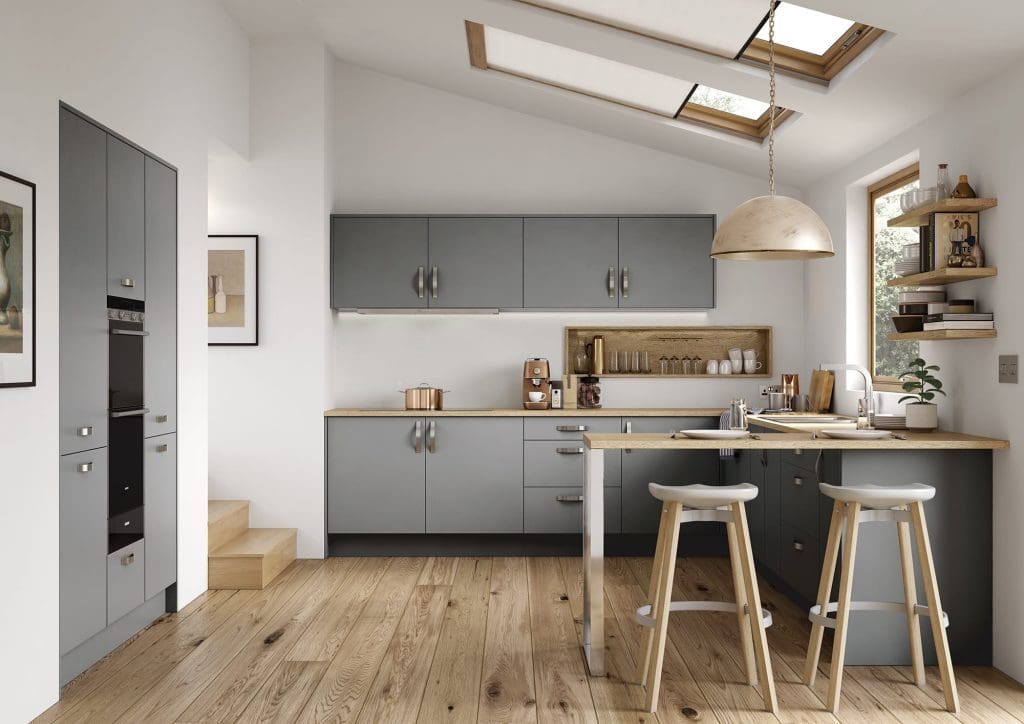 Zola Soft Matte Dust Grey Main Shoot Rgb | Aristocraft Kitchens