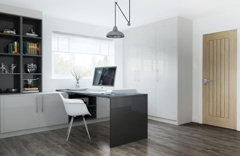 Glacier Hg Light Grey And Graphite | Aristocraft Kitchens