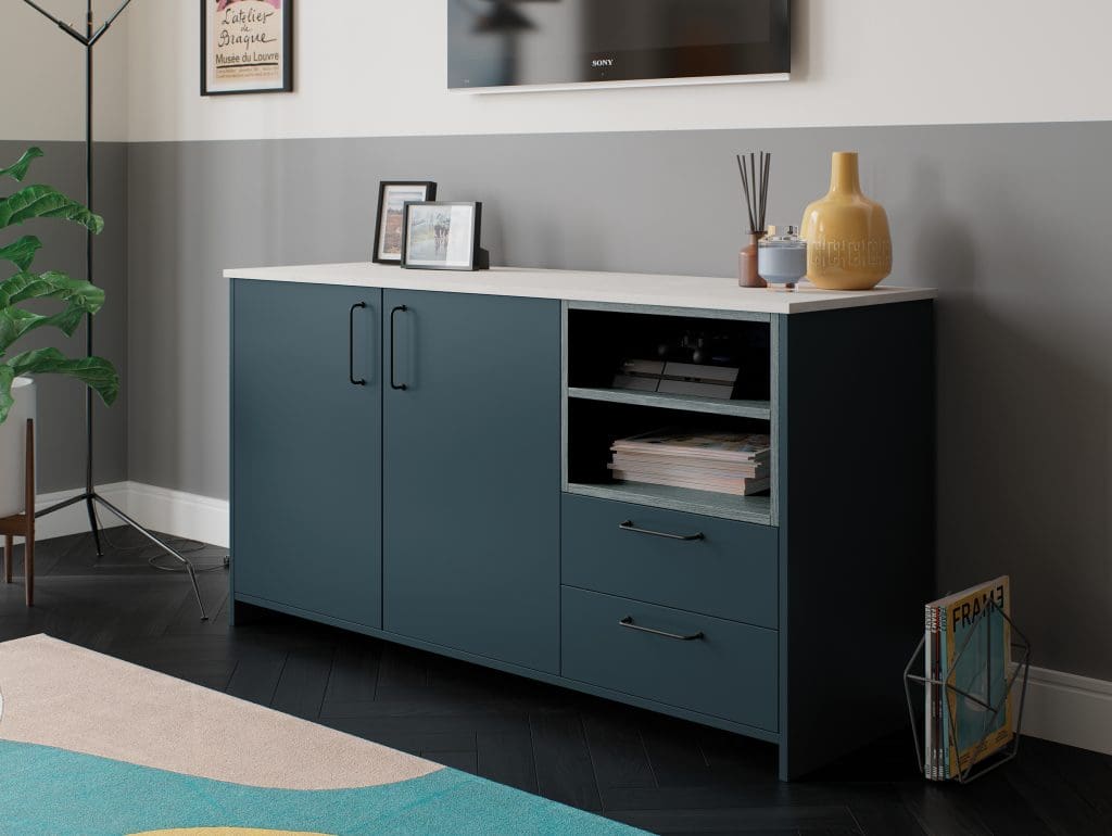 Zola Matte Marine Cameo 1 Rgb | Aristocraft Kitchens