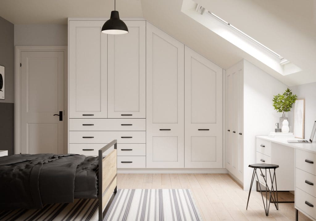 Bolam Super White Woodgrain 2 1 | Aristocraft Kitchens